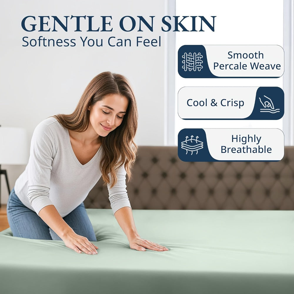 Bamboo Viscose Fitted Sheet – 40.64cm Deep Pocket – additional product view 15