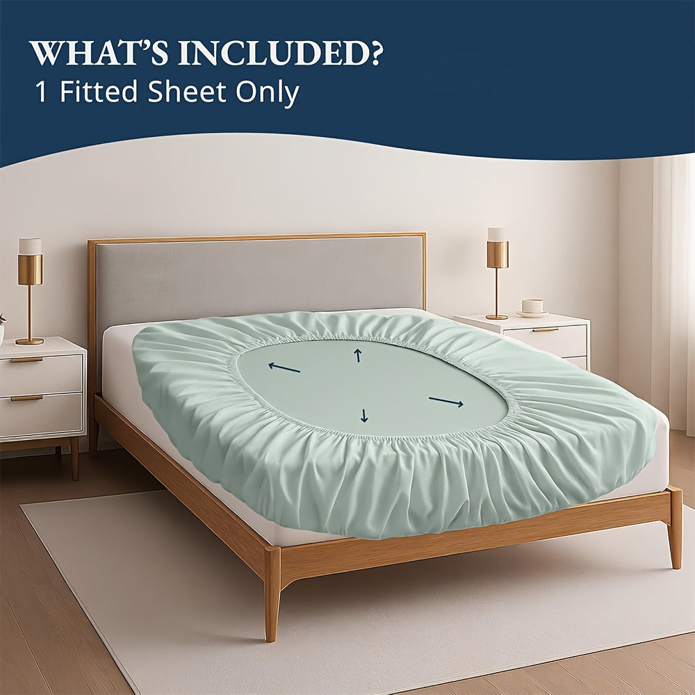 Bamboo Viscose Fitted Sheet – 40.64cm Deep Pocket – additional product view 9