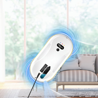 PuRuiKai 09 Black Friday Christmas New Product Christmas New Product Local Warehouse Intelligent Home Robot Fully Automatic Window Cleaning Robot Upgraded Water Spray Automatic Window Cleaning Robot 09 Halloween Christmas Gift