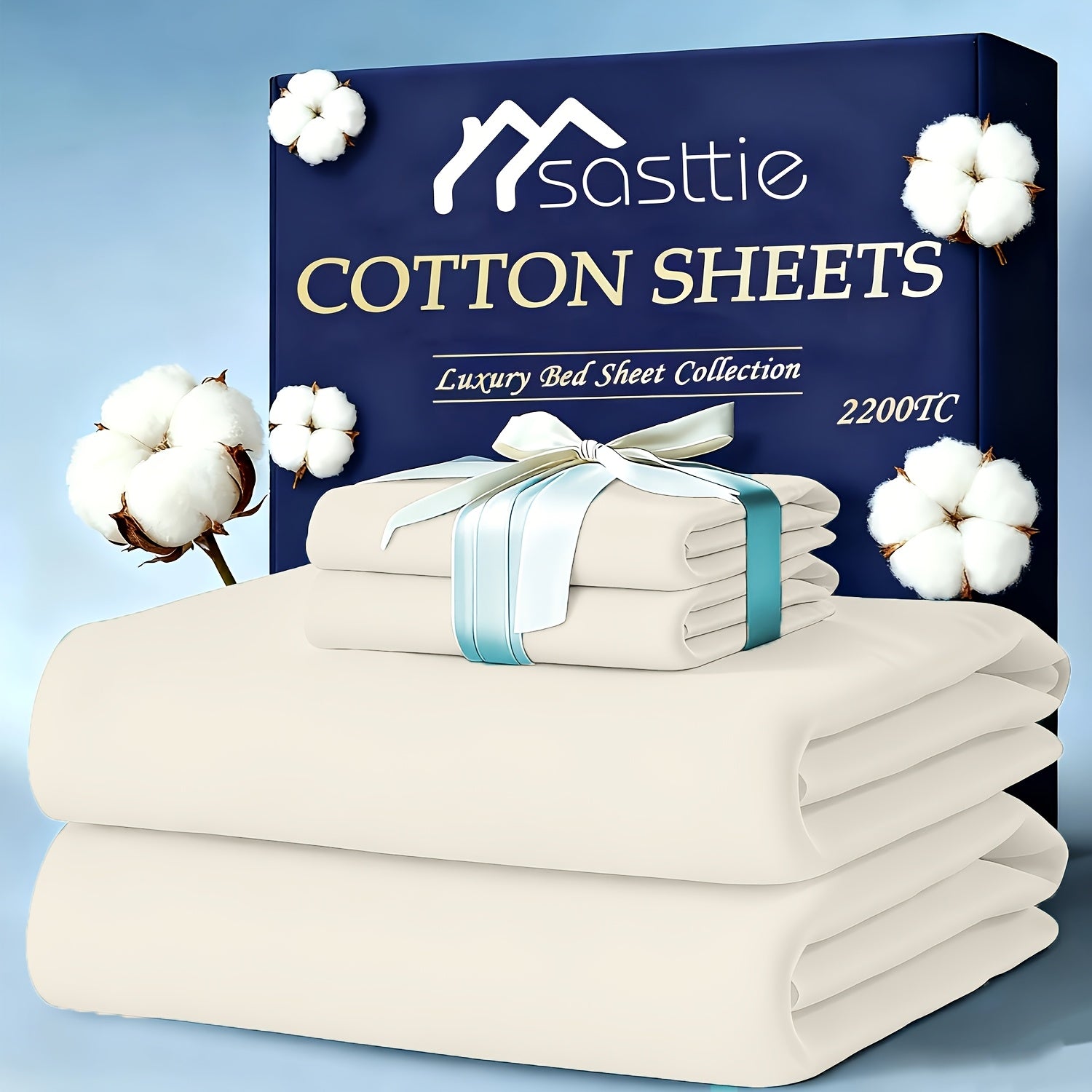 Hotel-Style Cotton Bed Sheet Set – 4pcs, 40.64cm Deep Pocket – additional product view 31