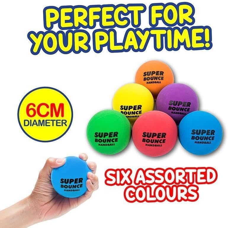 Super Bounce Handball 6cm (Random Colour)