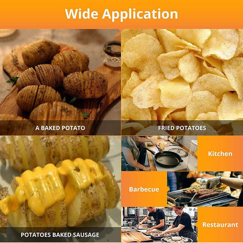 Stainless Steel Manual Potato Twister Tornado Versatile Cutter Slicer Vegetable Spiral Machine Easy to Use