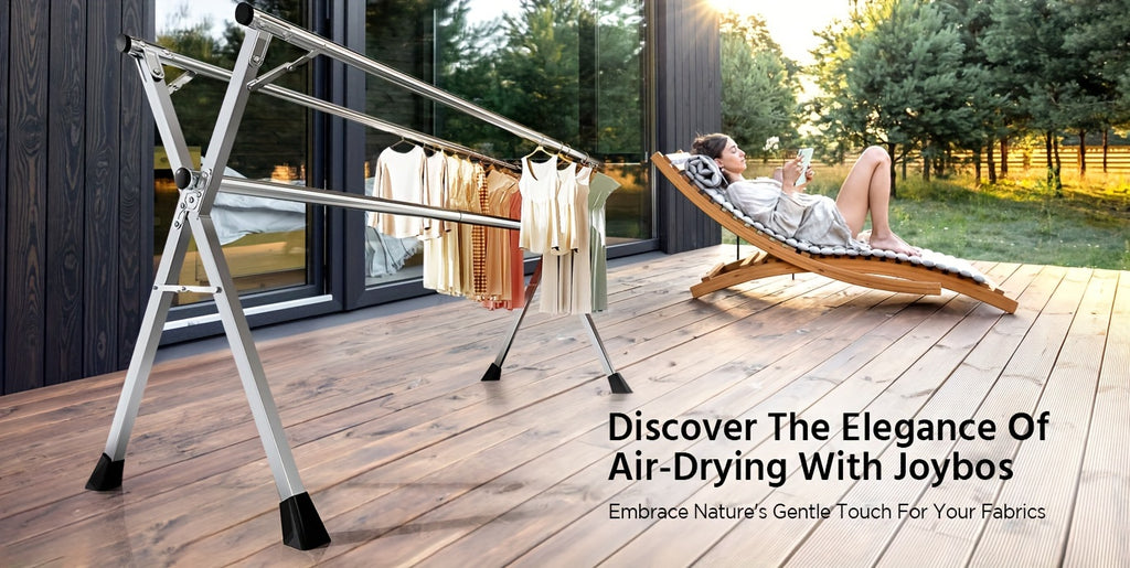 Stainless Steel Folding Clothes Drying Rack, 1pc, Space-Saving, 199.9cm Telescopic Laundry Drying Rack, Collapsible Drying Line for Balcony, Laundry Room, Indoor&outdoor, No Assembly Needed, Ideal Gift, Suitable for Home & Travel, Drying Line
