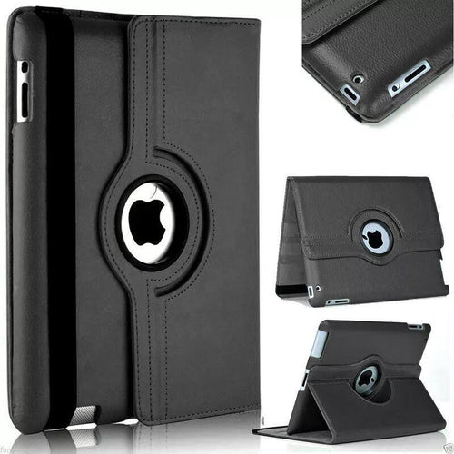 Gadget & Gear 360 Degree Rotating Stand Flip Case Cover For Apple iPad 11 10th 9th 8th 7th 6th 5th 4th Air 4 5 11 13 Pro 11 13 2024
