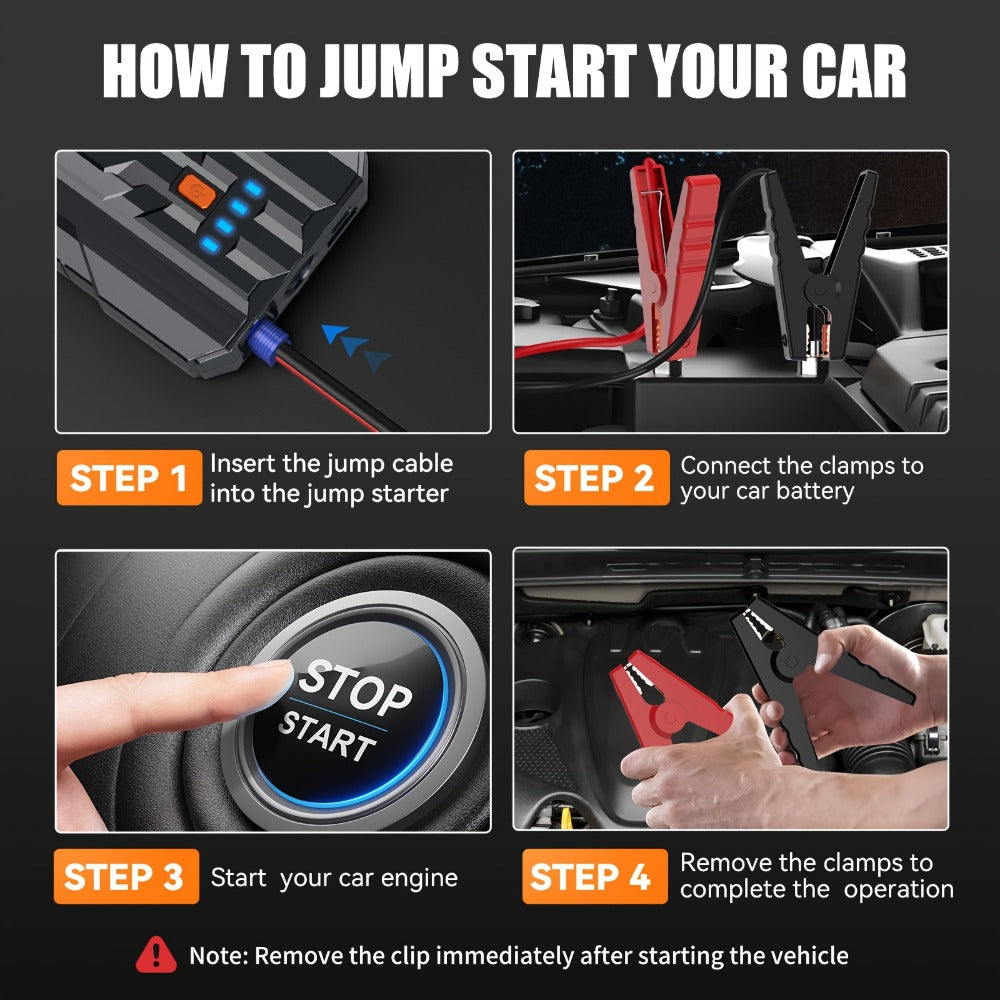 BIUBLE Portable Car Jump Starter product detail 11