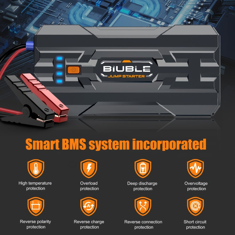 BIUBLE Portable Car Jump Starter product detail 9