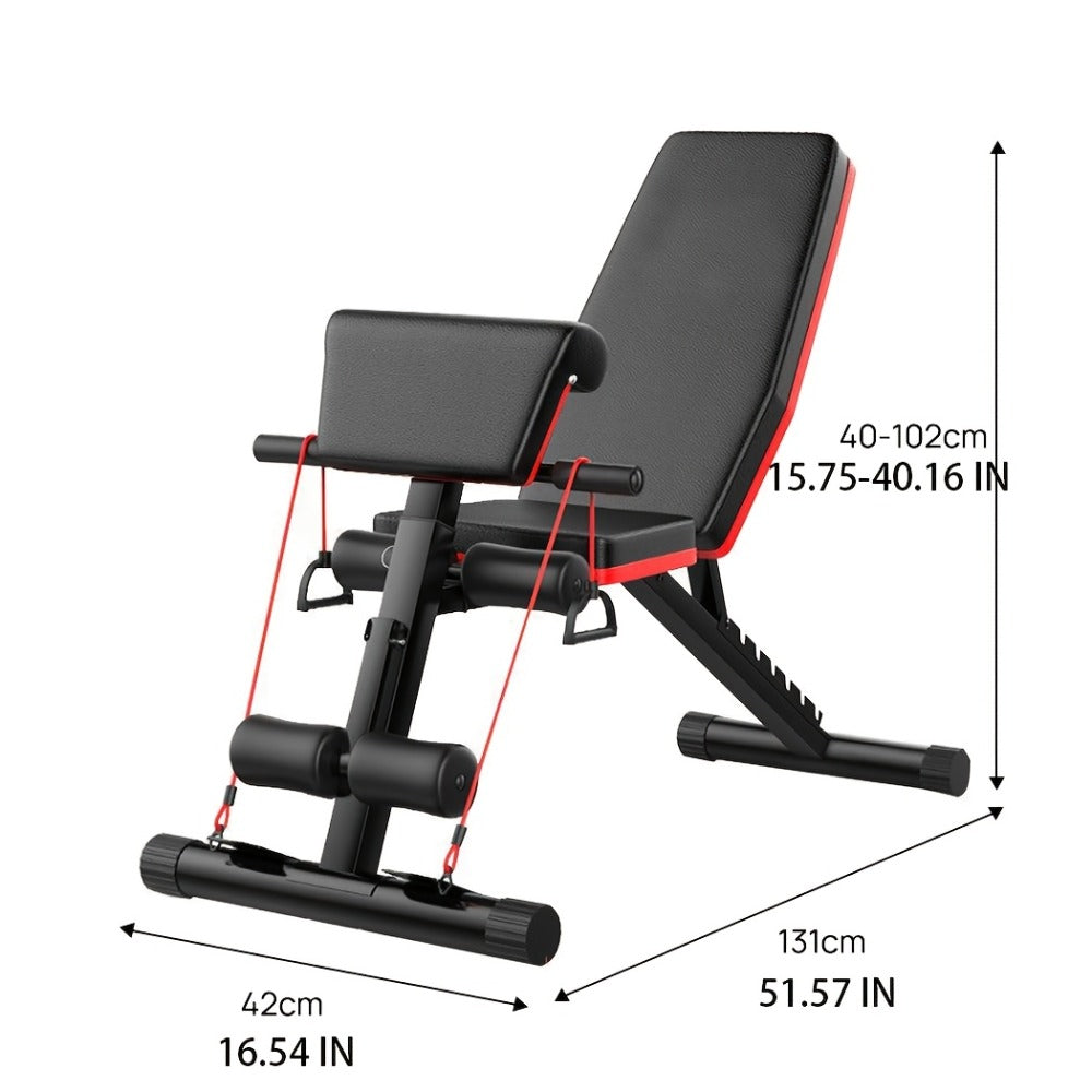 Black Adjustable Weight Bench product detail 2