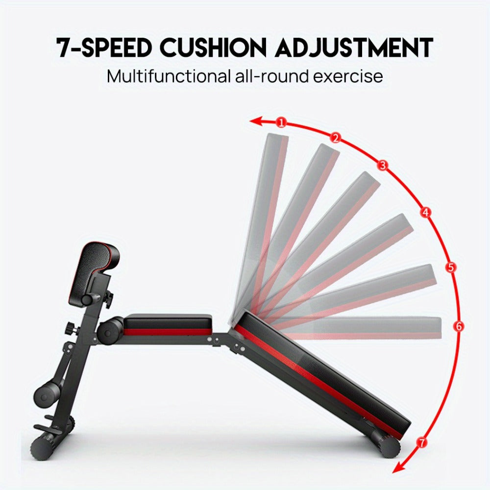 Black Adjustable Weight Bench product detail 4