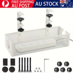 Clamp-On Under-Desk Cable Management Tray detail view 3 for Australian shoppers