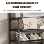 Black Freestanding Shoe Rack product detail 8