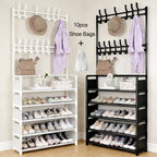 Black Freestanding Shoe Rack product detail 2