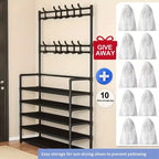 Black Freestanding Shoe Rack for organised Australian homes