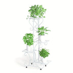 Black Metal Plant Stand - Outdoor Flower Pot Display Rack – feature reference