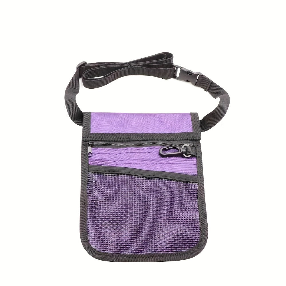 Black Multi-Pocket Tool Waist Bag product detail 5