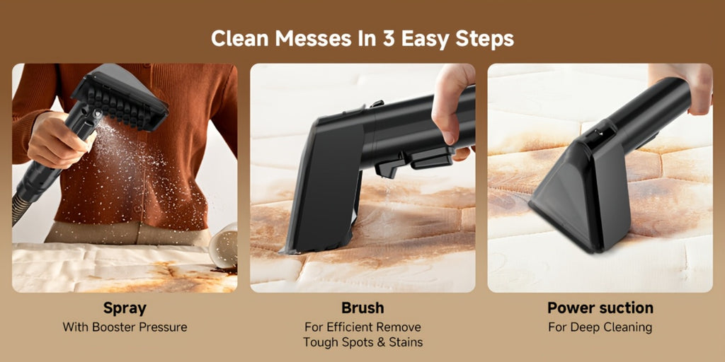 Portable Carpet and Upholstery Spot Cleaner detail view 10 for Australian shoppers