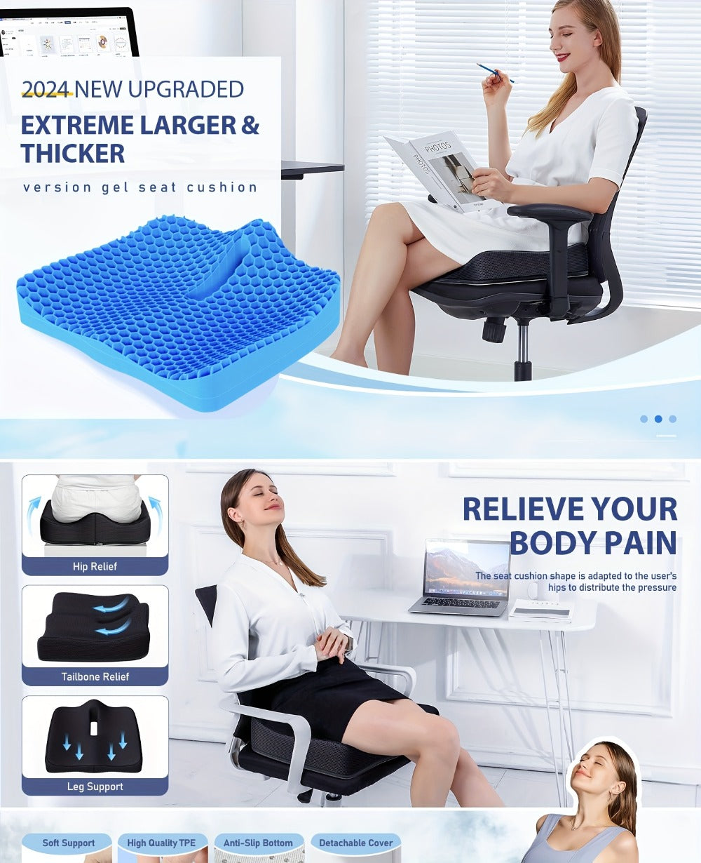 Washable Honeycomb Gel Seat Cushion detail view 6 for Australian shoppers