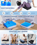 Washable Honeycomb Gel Seat Cushion detail view 7 for Australian shoppers