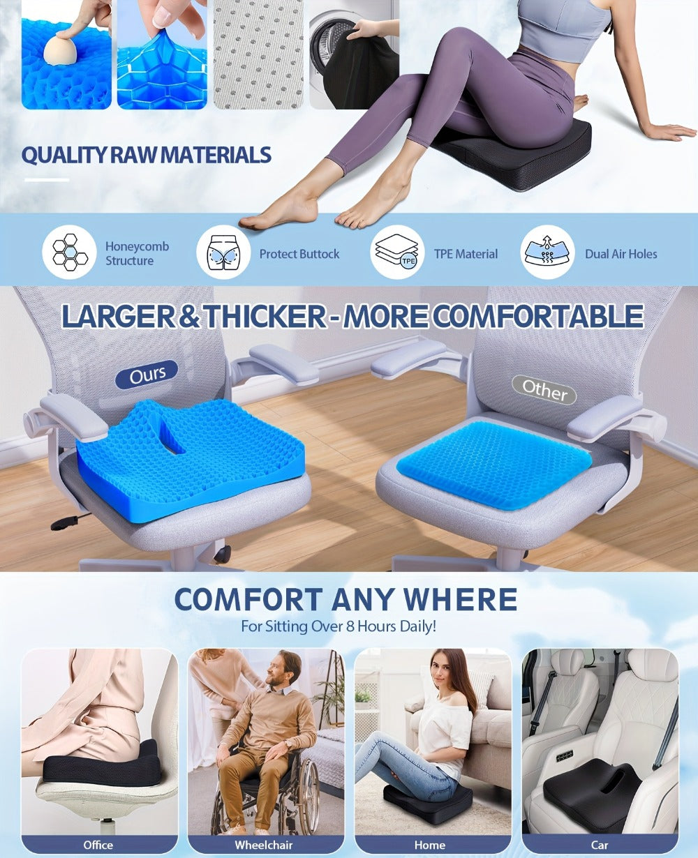 Washable Honeycomb Gel Seat Cushion detail view 7 for Australian shoppers