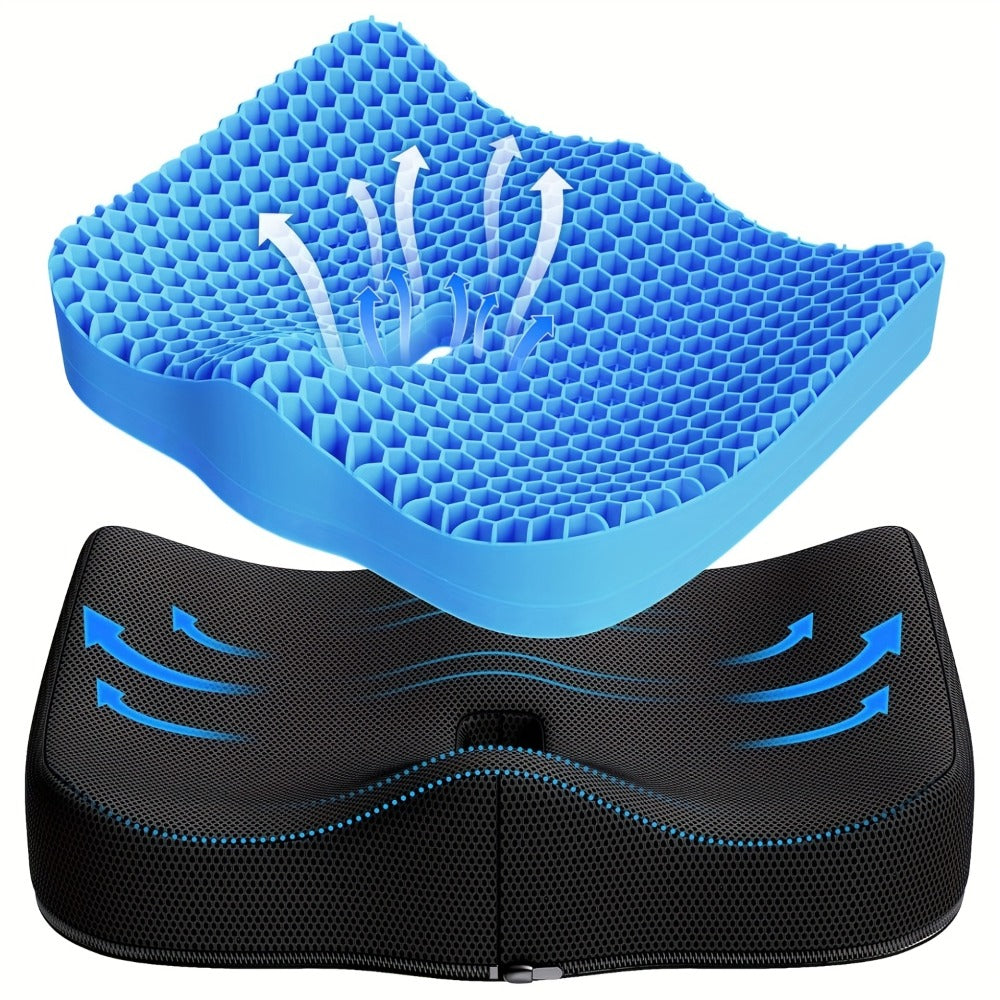 Washable Honeycomb Gel Seat Cushion main product view for Australian shoppers