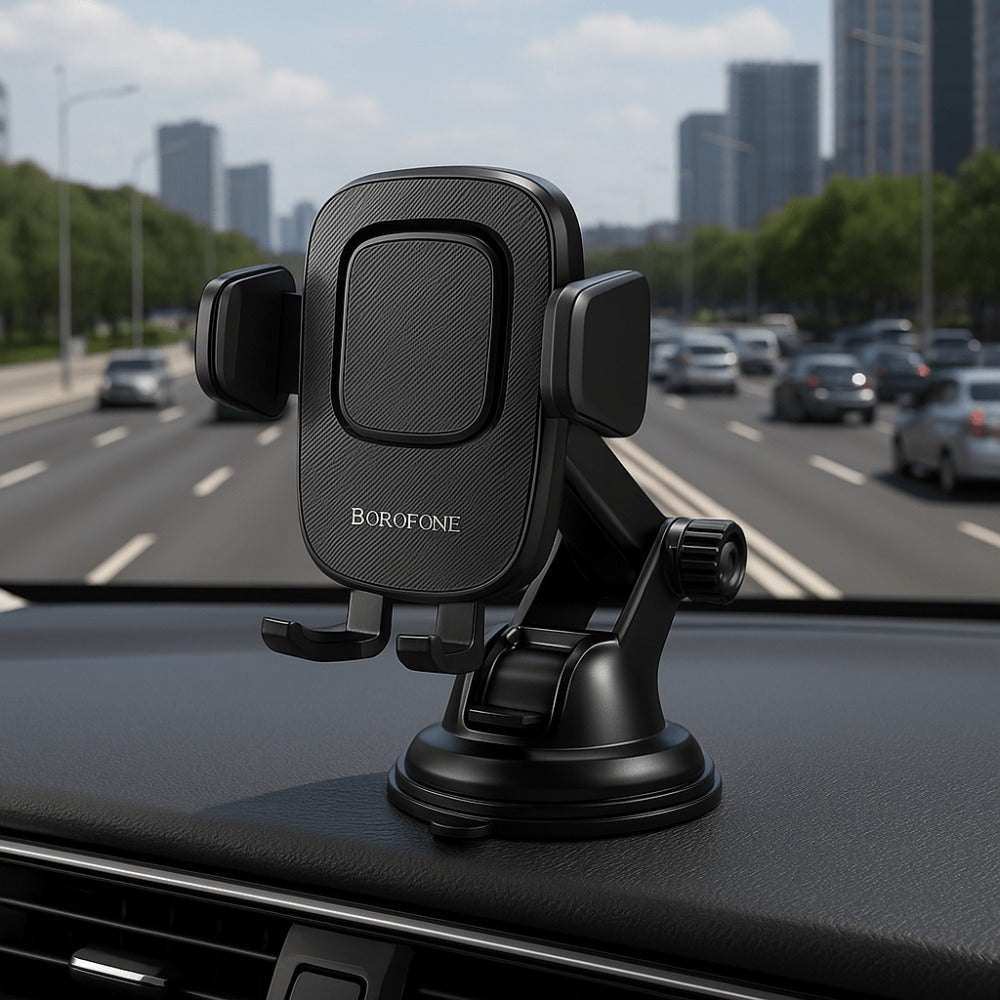 Borofone Car Phone Holder — Built-In Stand for Travel and Daily Use – alternate product view