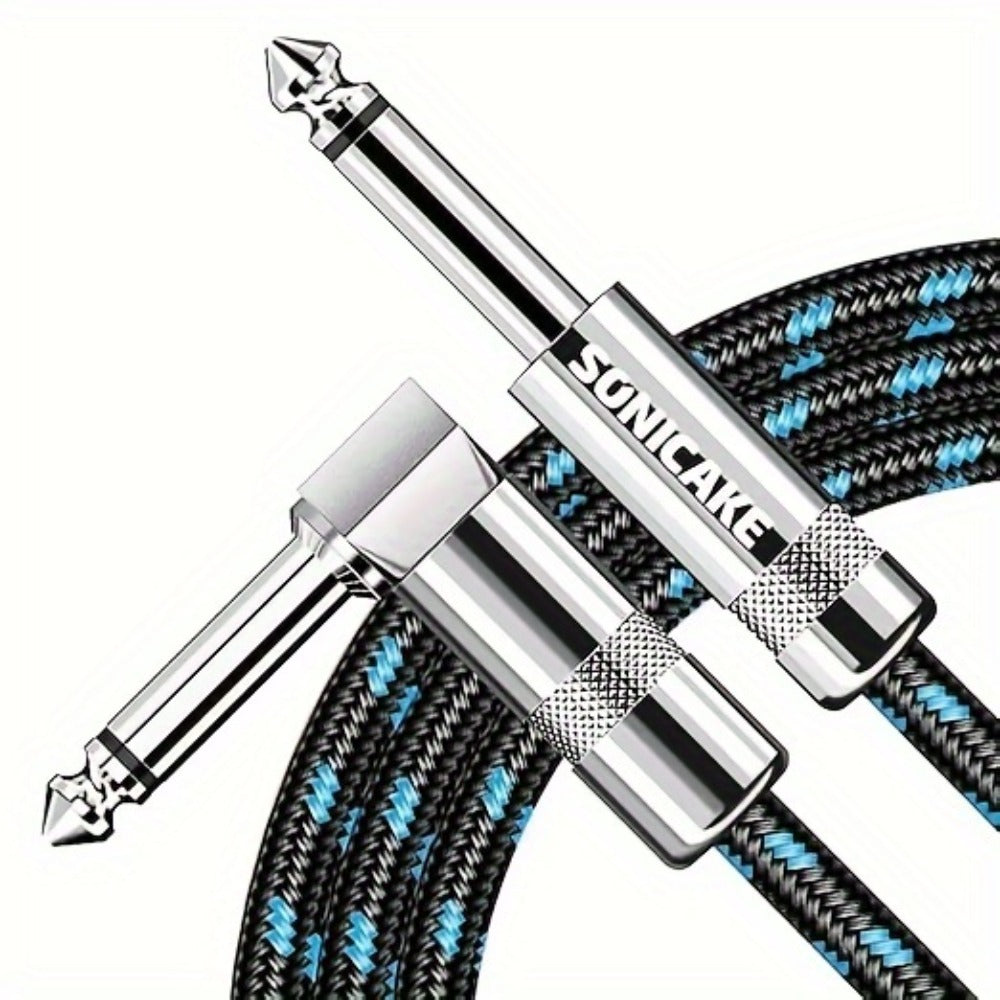 Braided Guitar Instrument Cable detail view 6 for Australian shoppers