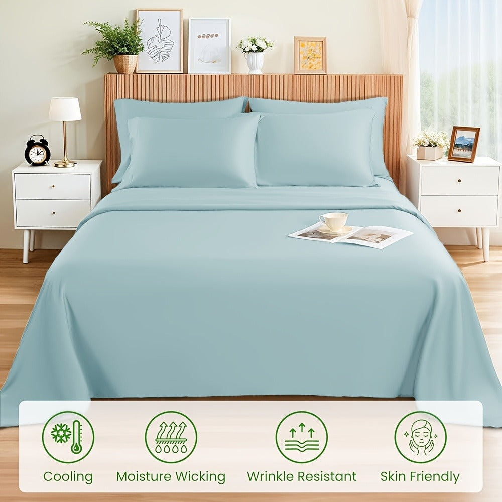 Bamboo Blend Bed Sheet Set product detail 2