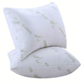 Breathable Bamboo Pillow Protector Set - bedrooms and guest-room – alternate design view