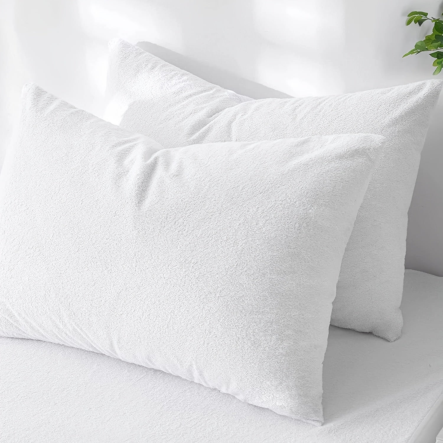 Breathable Bamboo Pillow Protector Set - bedrooms and guest-room – additional product view 9