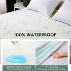 Waterproof Bamboo Blend Mattress Protector product detail 2