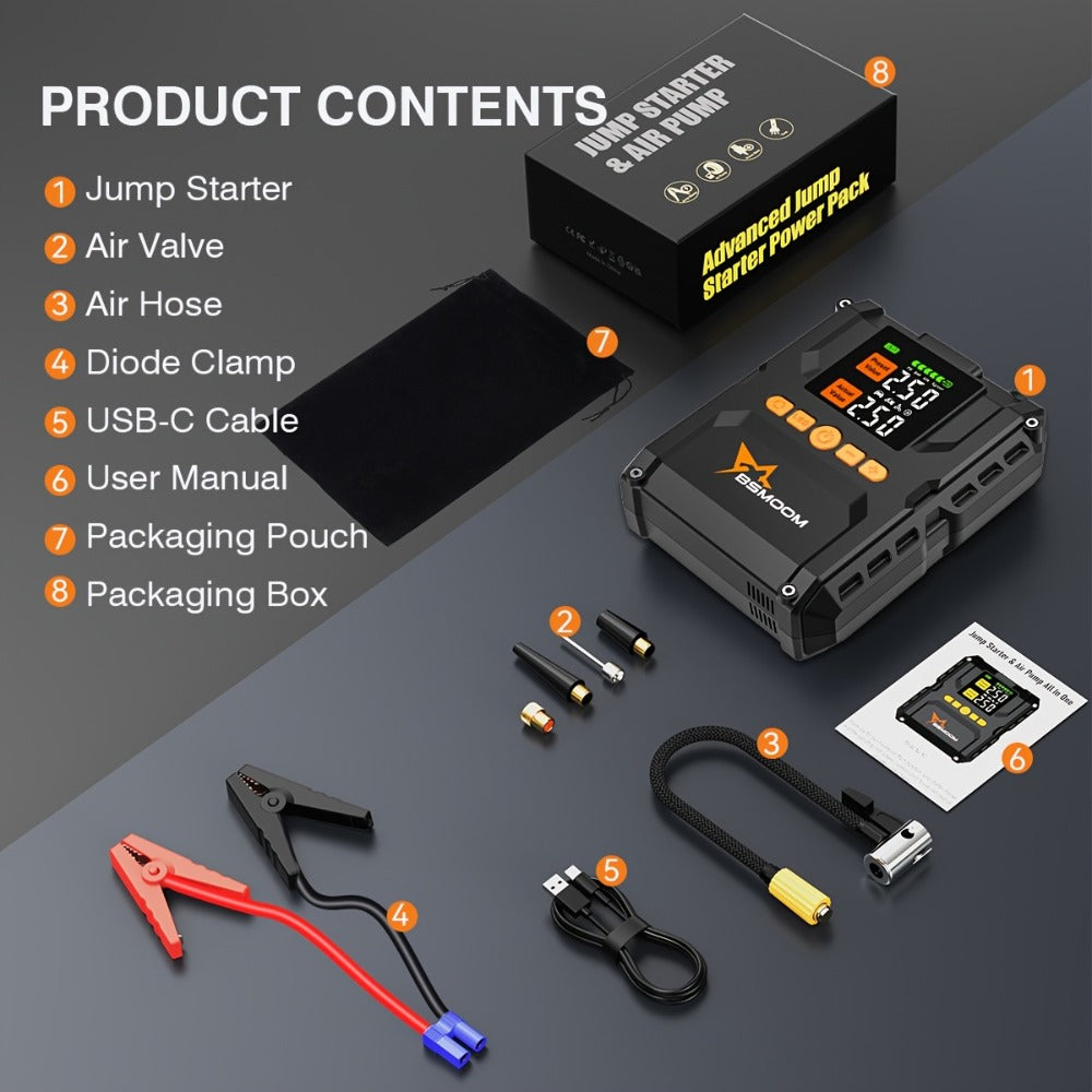 BSMOOM Portable Car Jump Starter product detail 13