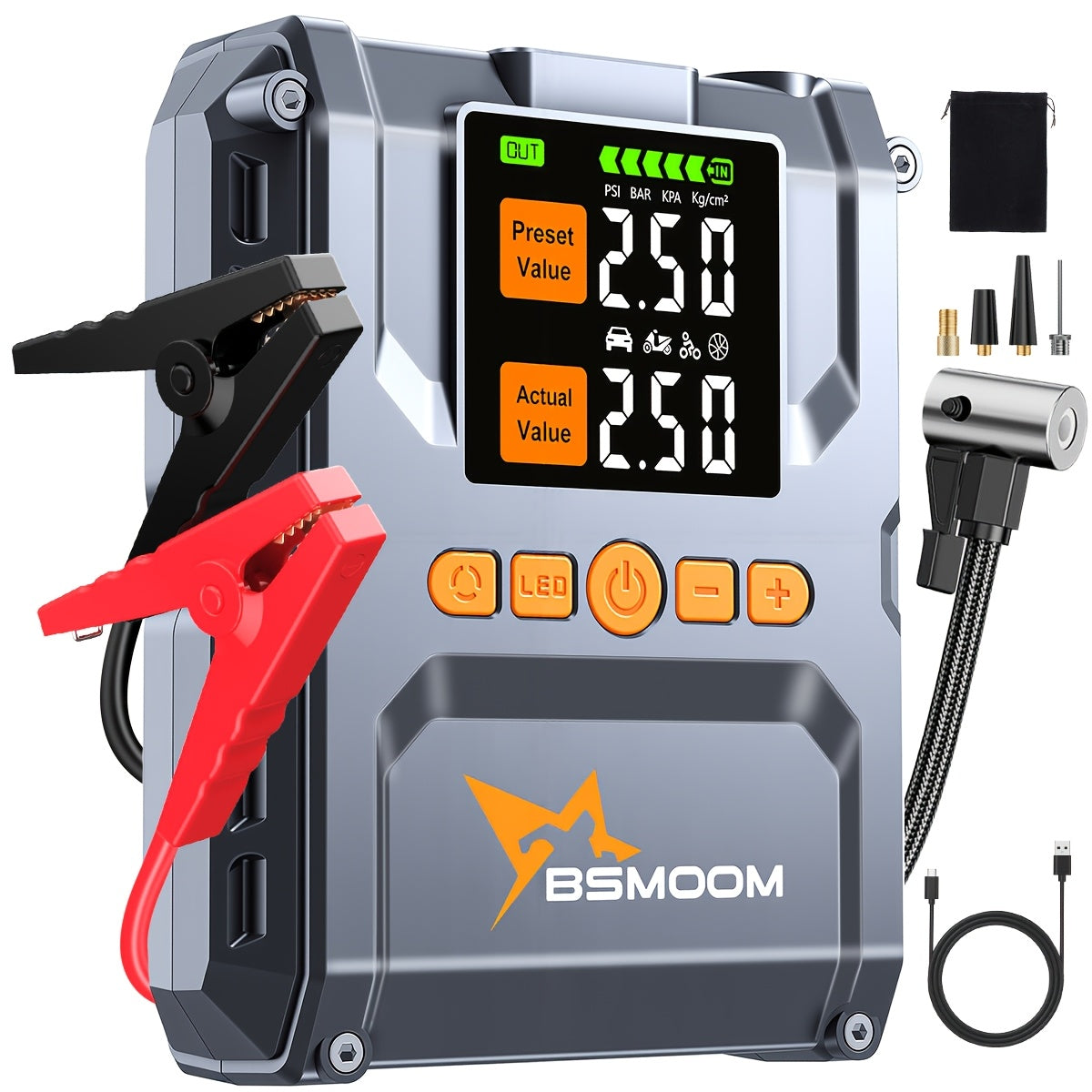 BSMOOM Portable Car Jump Starter product detail 16