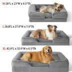 Large Memory Foam Dog Sofa Bed detail view 2 for Australian shoppers