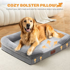 Large Memory Foam Dog Sofa Bed detail view 4 for Australian shoppers