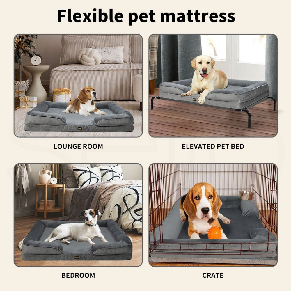 Large Memory Foam Dog Sofa Bed detail view 11 for Australian shoppers