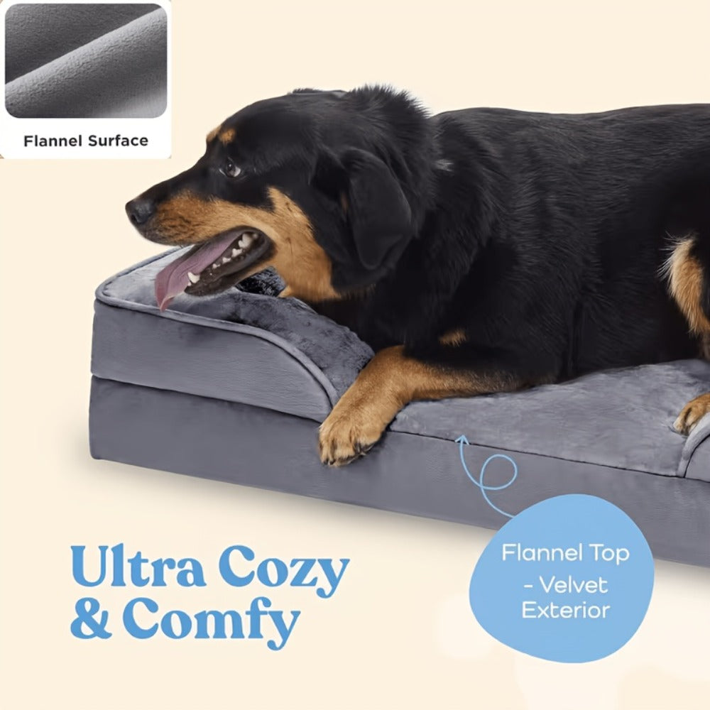 Large Memory Foam Dog Sofa Bed detail view 14 for Australian shoppers