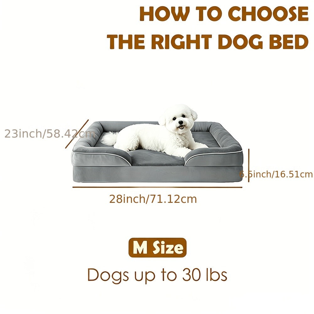 Large Memory Foam Dog Sofa Bed detail view 5 for Australian shoppers