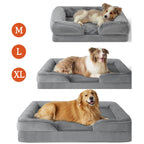 Large Memory Foam Dog Sofa Bed main product view for Australian shoppers