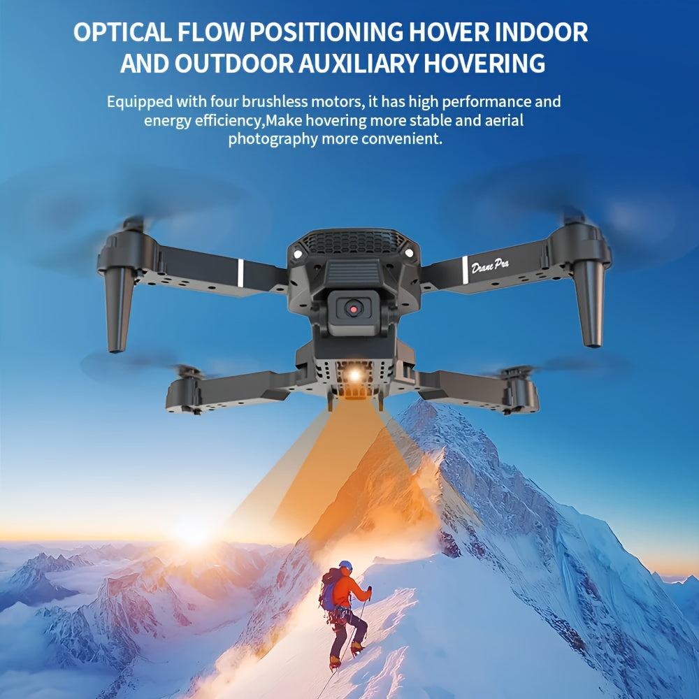 2026 New Drone MAX Enhanced Edition, Featuring a 4K HD Screen Remote, GPS, One-Key Return, Dual Camera Obstacle Avoidance, Brushless Motor, Comes with 2 Batteries, Foldable Arms, User-Friendly for Beginners, Aerial Photography