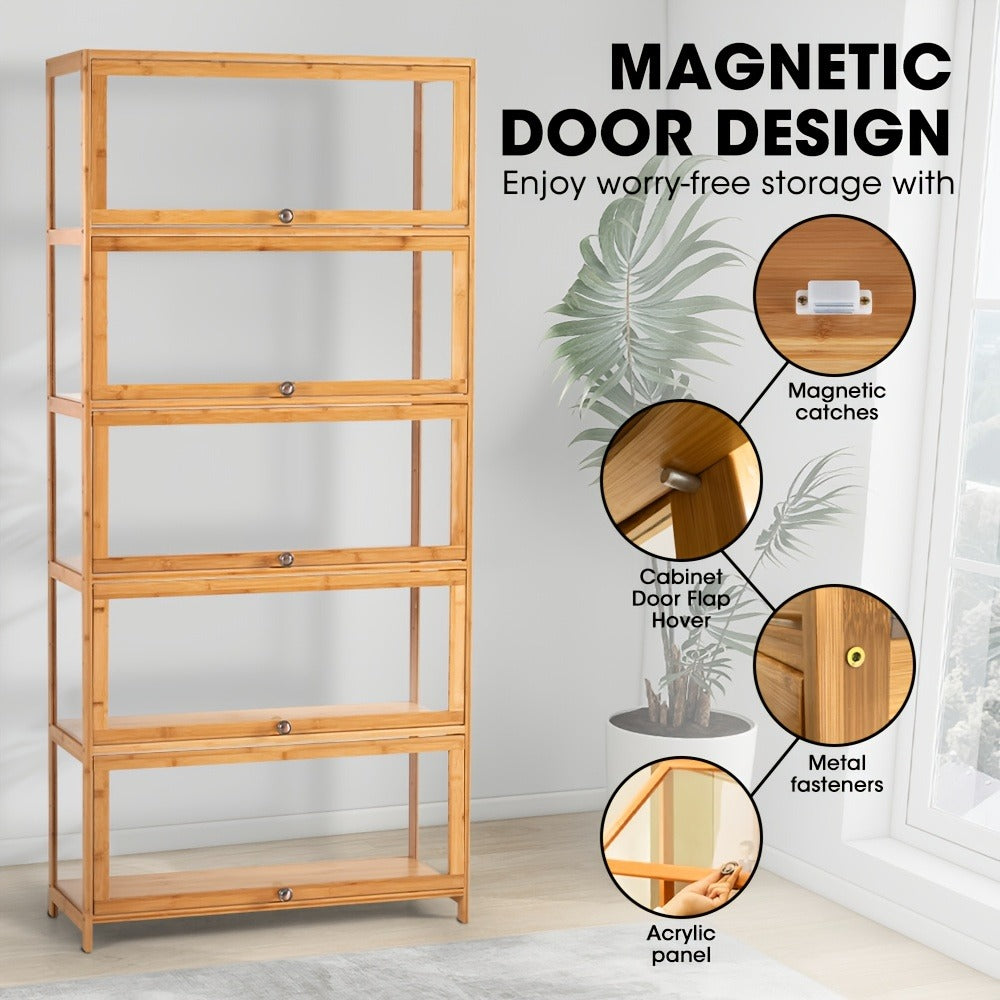 5-Tier White Collectable Display Case product detail 6