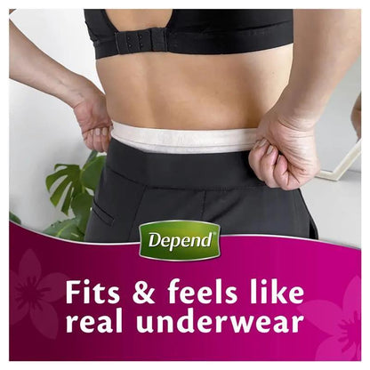 Depend Women Real Fit Underwear Super Large 16 Bulk Pack