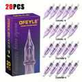 20pcs/50pcs Mix Disposable Purple Tattoo Cartridges Needle Rm/ Rl/ M1/ Rs Needle Diameter 0.35Mm Tattoo Needle For Tattoo Machine