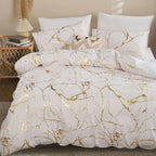 Carrara Marble Quilt Cover Set – AU Sizes for Bedroom – main product view