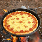 Cast Iron Frying Pan - for Kitchen with Practical Design – alternate design view