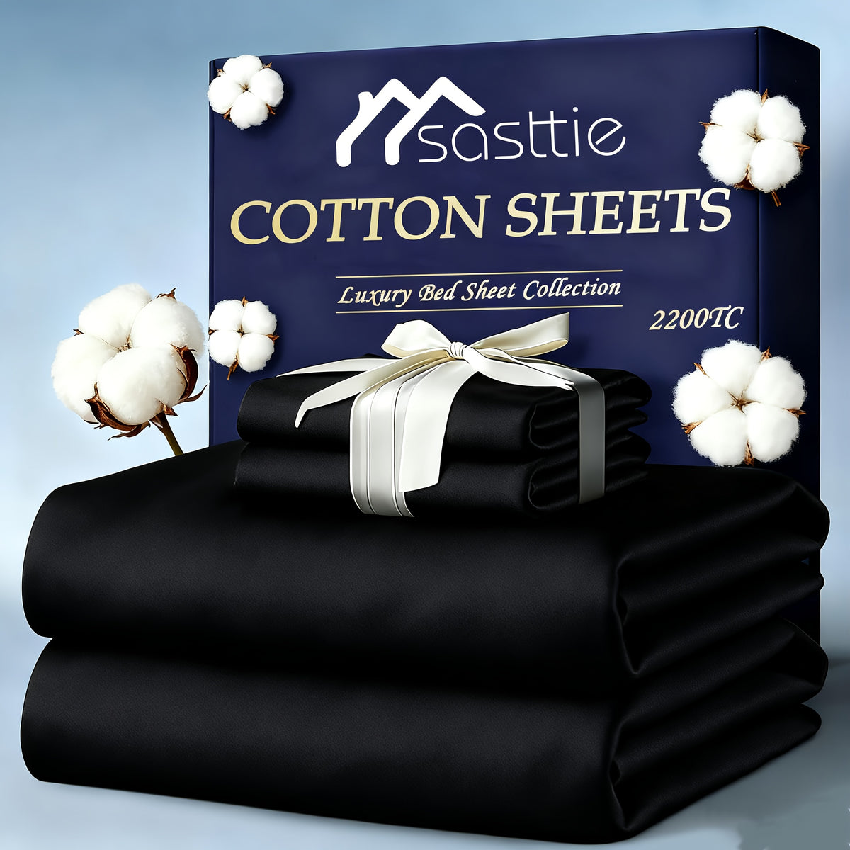 Hotel-Style Cotton Bed Sheet Set – 4pcs, 40.64cm Deep Pocket – additional product view 44