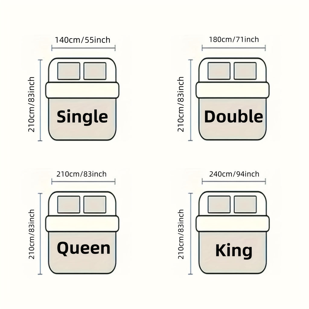 3pcs Quilt Cover Set Fashion 2D Flat Grid Trend Square Plaid Geometric Print All Season Bedding, Soft Comfortable, for Bedroom, Guest Room, Bedroom Decorations, Queen/ King Size, Local Warehouse (1*Duvet Cover + 2*Pillowcase, Without Core)