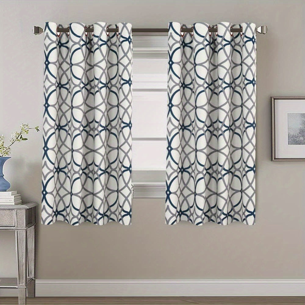 Modern Brown Blackout Curtain Set – for Living Room – additional product view 49