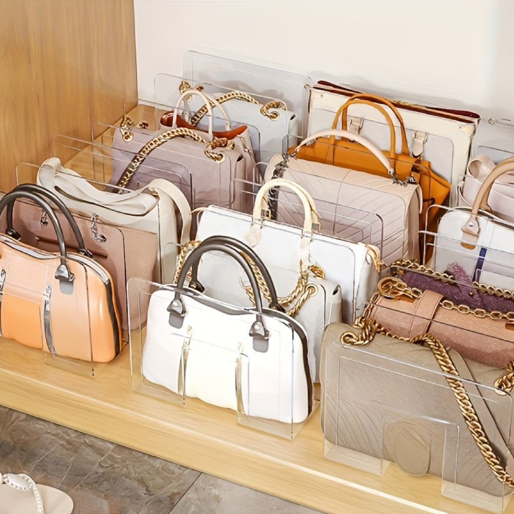Clear Acrylic Handbag Organiser Set detail view 6 for Australian shoppers