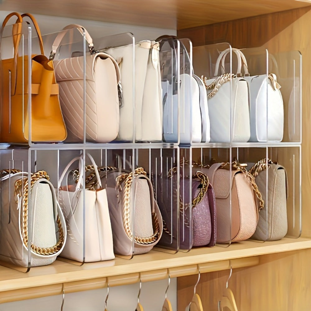 Clear Acrylic Handbag Organiser Set detail view 3 for Australian shoppers