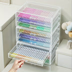 Clear Storage Box – Multi-Drawer Home & Craft Organiser – alternate design view