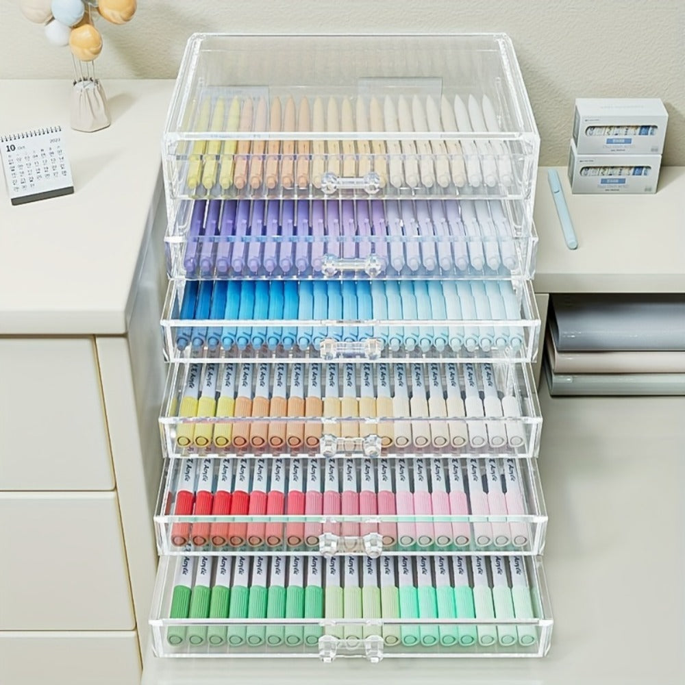 Clear Storage Box – Multi-Drawer Home & Craft Organiser – alternate product view